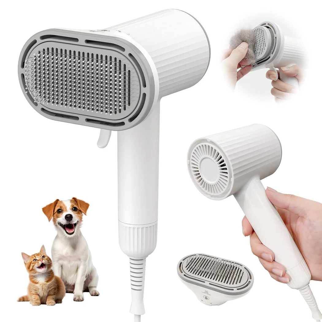 RK40 530 W Detachable Pet Dryer Brush