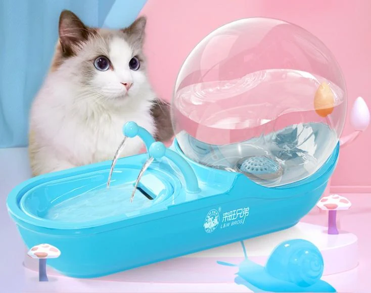 RK66S Pet Water Fountain with Clear Reservoir