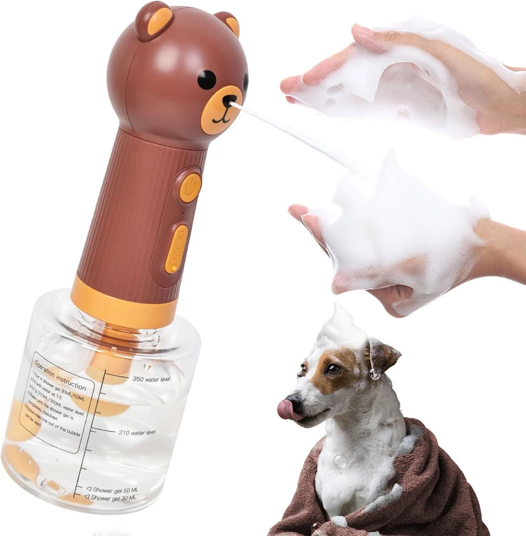 RK82 Bear-Shaped Pet Foam Dispenser
